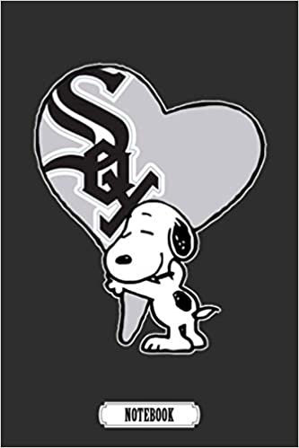 indir Snoopy Hugs The Chicago White Sox Heart MLB Camping Trip Planner Notebook MLB.