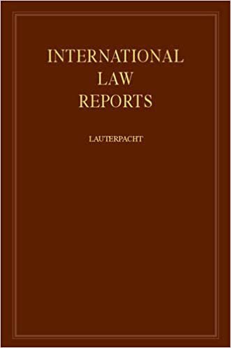 International Law Reports 160 Volume Hardback Set: International Law Reports: Volume 66