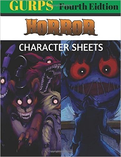 Character Sheets: Gurps: Horror:100 Pages