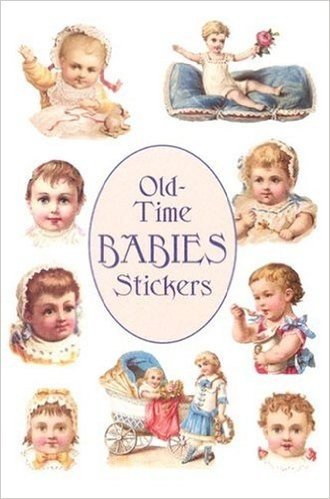 Old-Time Babies Stickers
