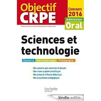 Objectif CRPE Sciences et technologie - 2016 (French Edition) [Print Replica] [Kindle-editie]