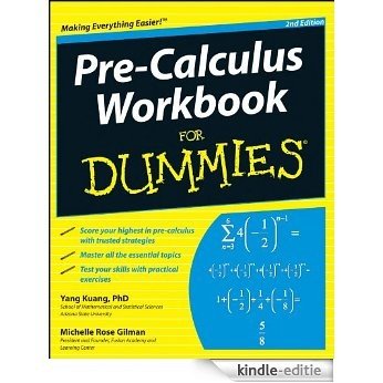 Pre-Calculus Workbook For Dummies [Kindle-editie]