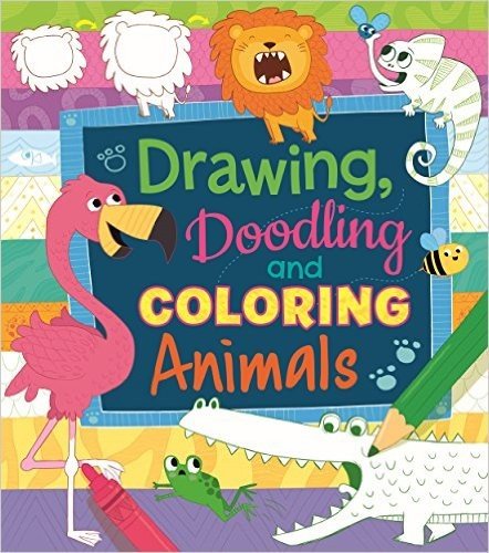 Animal Drawing, Doodling and Coloring