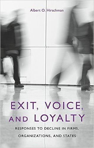 Exit, Voice, and Loyalty: Responses to Decline in Firms, Organizations, and States baixar