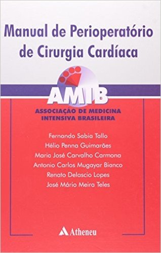 Manual de Perioperatório de Cirurgia Cardíaca