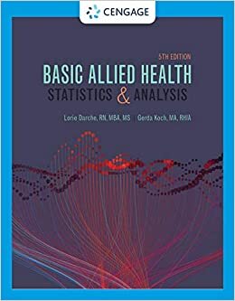 indir Basic Allied Health Statistics and Analysis, Spiral bound