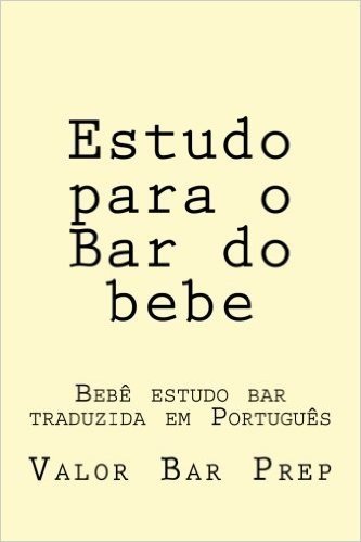 Estudo Para O Bar Do Bebe: Bebe Estudo Bar Traduzida Em Portugues