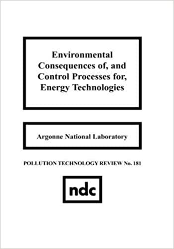 Environmental Consequences of, and Control Processes for, Energy Technologies ("Pollution Technology Review")