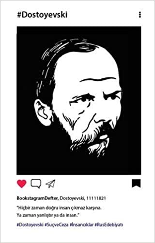 indir Dostoyevski - Bookstagram Defter
