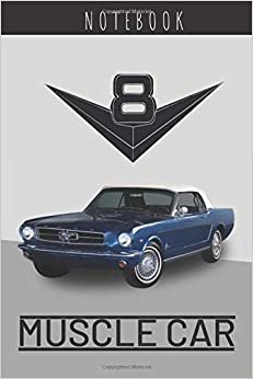 indir Notebook Muscle Cars: Cars Notebook, Journal, Diary, Drawing and Writing, Creative Writing, Poetry (110 Pages, Blank, 6 x 9)