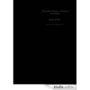 e-Study Guide for: Corporate Finance : The Core by Jonathan Berk, ISBN 9780321557599 [Kindle-editie] beoordelingen