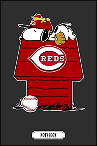 Cincinnati Reds Sno0py And Woodstock Resting Together MLB PrayerJournal Notebook MLB.
