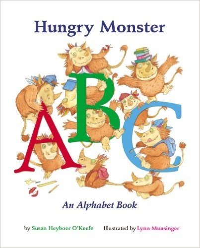Hungry Monster ABC: An Alphabet Book [With Punch Out Flash Cards]