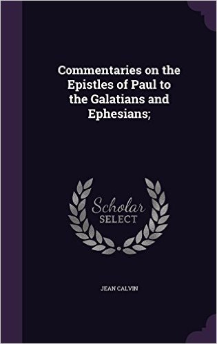 Commentaries on the Epistles of Paul to the Galatians and Ephesians;