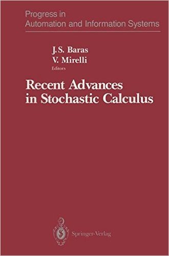 Recent Advances in Stochastic Calculus
