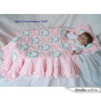 Crochet Pattern -CP81 -  Baby Moses Basket Cover  Blanket Afghan - USA terminology (English Edition) [Kindle-editie]