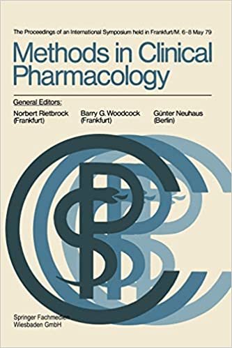 Methods in Clinical Pharmacology. The Proceedings of an International Symposium held in Frankfurt/M., 6-8 May 79.
