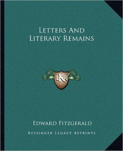 Letters and Literary Remains