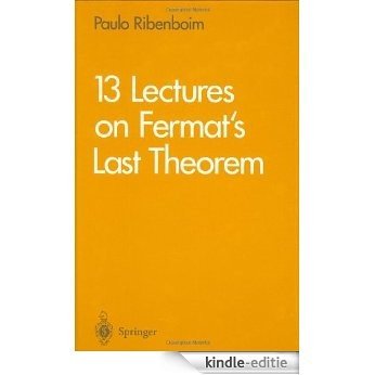 13 Lectures on Fermat's Last Theorem [Kindle-editie]