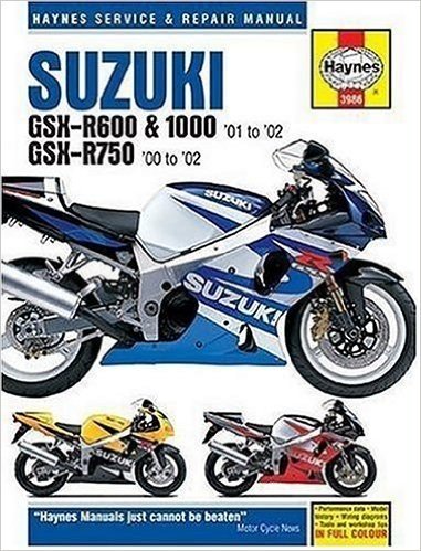 Haynes Suzuki GSX-R600 & 1000 '01 to '02 GSX-R750 '00 to '02