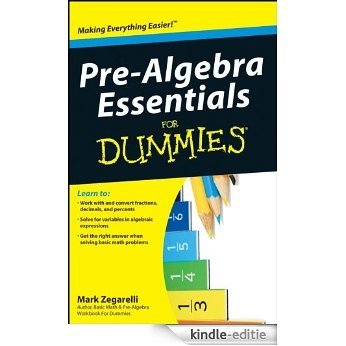 Pre-Algebra Essentials For Dummies [Kindle-editie]