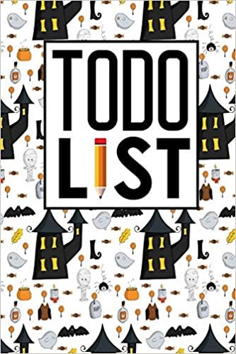 To Do List: Chores To Do List, To Do List Agenda Book, Organize To Do List, To Do Notebook Daily, Agenda Notepad For Men, Women, Students & Kids, Cute Halloween Cover: Volume 22 (To Do List Notebooks)