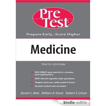 Medicine: PreTest Self-Assessment and Review: PreTest Self-Assessment and Review (PreTest Clinical Science) [Kindle-editie]