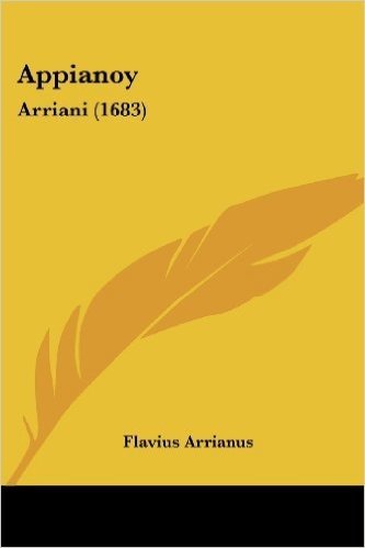 Appianoy: Arriani (1683)