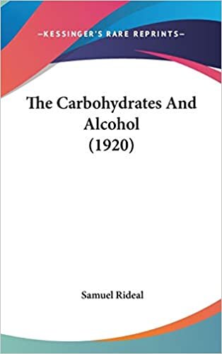 indir The Carbohydrates And Alcohol (1920)
