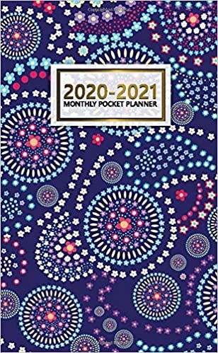2020-2021 Monthly Pocket Planner: 2 Year Pocket Monthly Organizer & Calendar | Cute Two-Year (24 months) Agenda With Phone Book, Password Log and Notebook | Nifty Ethnic & Floral Print