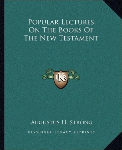Popular Lectures on the Books of the New Testament baixar