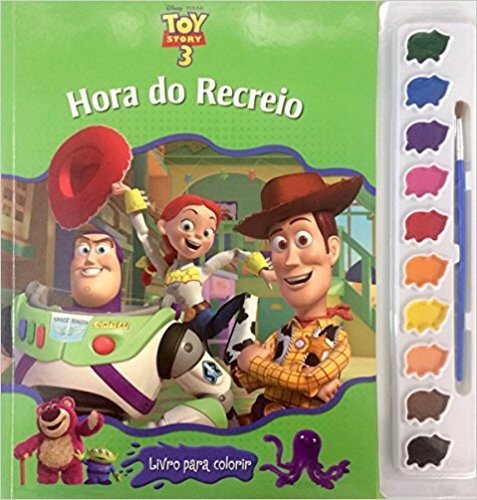 Toy Story 3. Hora do Recreio - Coleção Disney Aquarela