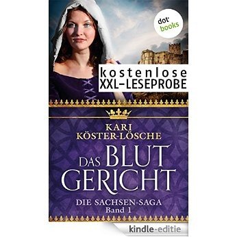 Kostenlose XXL-Leseprobe: Das Blutgericht - Erster Roman der Sachsen-Saga [Kindle-editie] beoordelingen