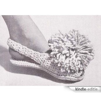 Crocheted Open-Toed Slippers Crochet Pattern (English Edition) [Kindle-editie]