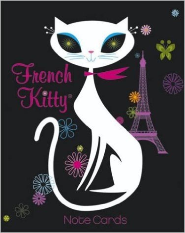 French Kitty: Notecards in a Slipcase with Drawer