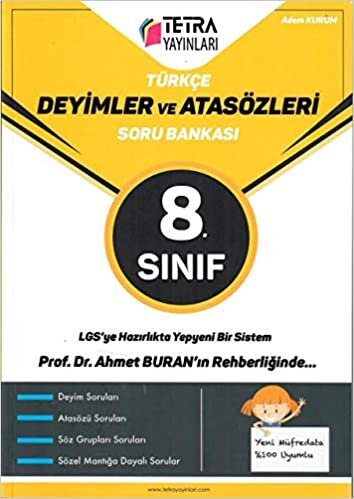 Tetra Yayınları 8. Sınıf Türkçe Deyimler ve Atasözleri Soru Bankası