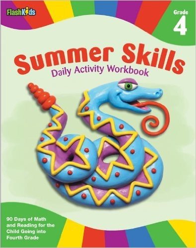 Summer Skills Daily Activity Workbook, Grade 4