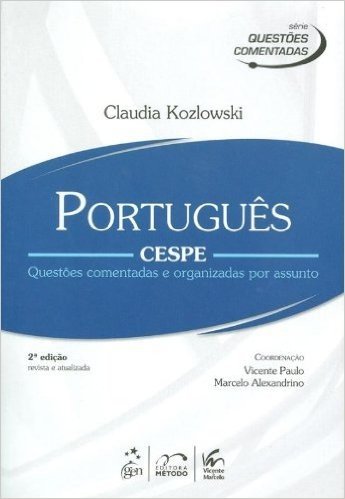 Português CESPE - Série Questões Comentadas e Organizadas por Assunto