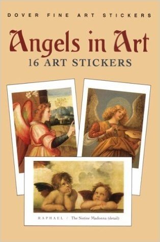Angels in Art: 16 Art Stickers [With Stickers]