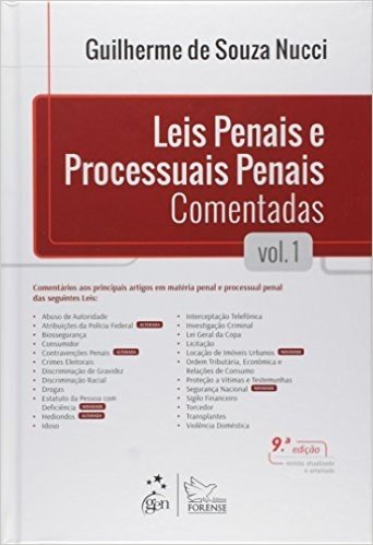 Leis Penais e Processuais Penais Comentadas - Volume 1 baixar