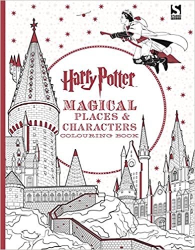 indir Harry Potter Magical Places &amp; Characters Colouring Book