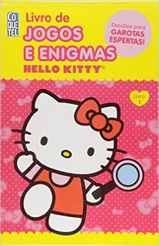 Hello Kitty - Livro De Jogos E Enigma