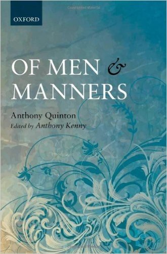 Of Men and Manners: Essays Historical and Philosophical