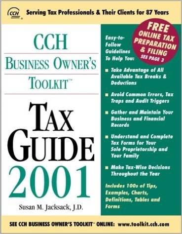 CCH Business Owner's Toolkit Tax Guide