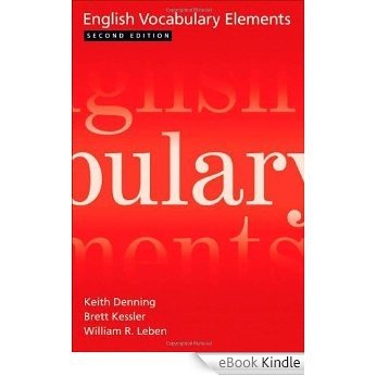English Vocabulary Elements [eBook Kindle]