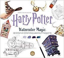 Harry Potter Watercolor Magic: 32 Step-By-Step Enchanting Projects (Harry Potter Crafts, Gifts for Harry Potter Fans)
