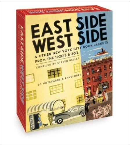 East Side West Side (Boxed Notecards): New York City Book Jackets from the 1920's and 30's