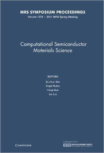 Computational Semiconductor Materials Science: Volume 1370