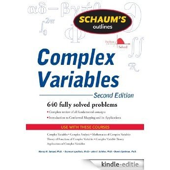Schaum's Outline of Complex Variables, 2ed (Schaum's Outlines) [Kindle-editie]