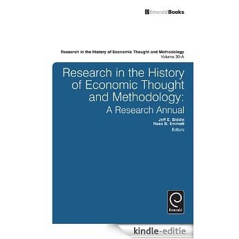 Research in the History of Economic Thought and Methodology: A Research Annual: 30 [Kindle-editie]